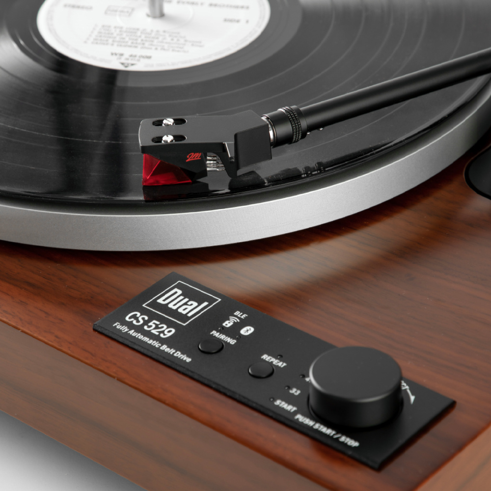 Dual CS 529 Ceviz Ahşap Tam Otomatik Pikap/Plakçalar (BT Uzaktan